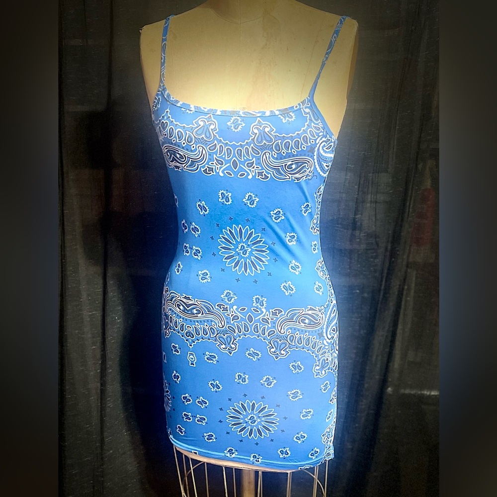 Blue dress - Picture 2 of 2